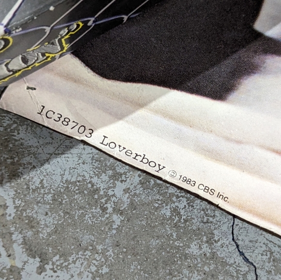 Vintage Rare 1983 Lover Boy Keep It Up Oversized Promo Poster - Picture 4 of 6